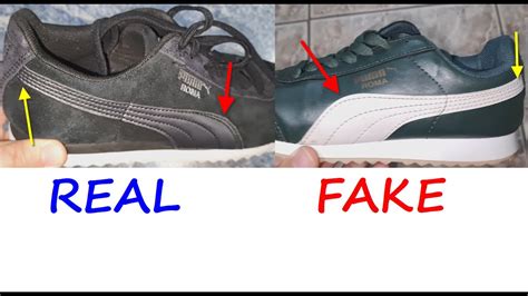 puma shoes fake vs original|check puma shoes authenticity.